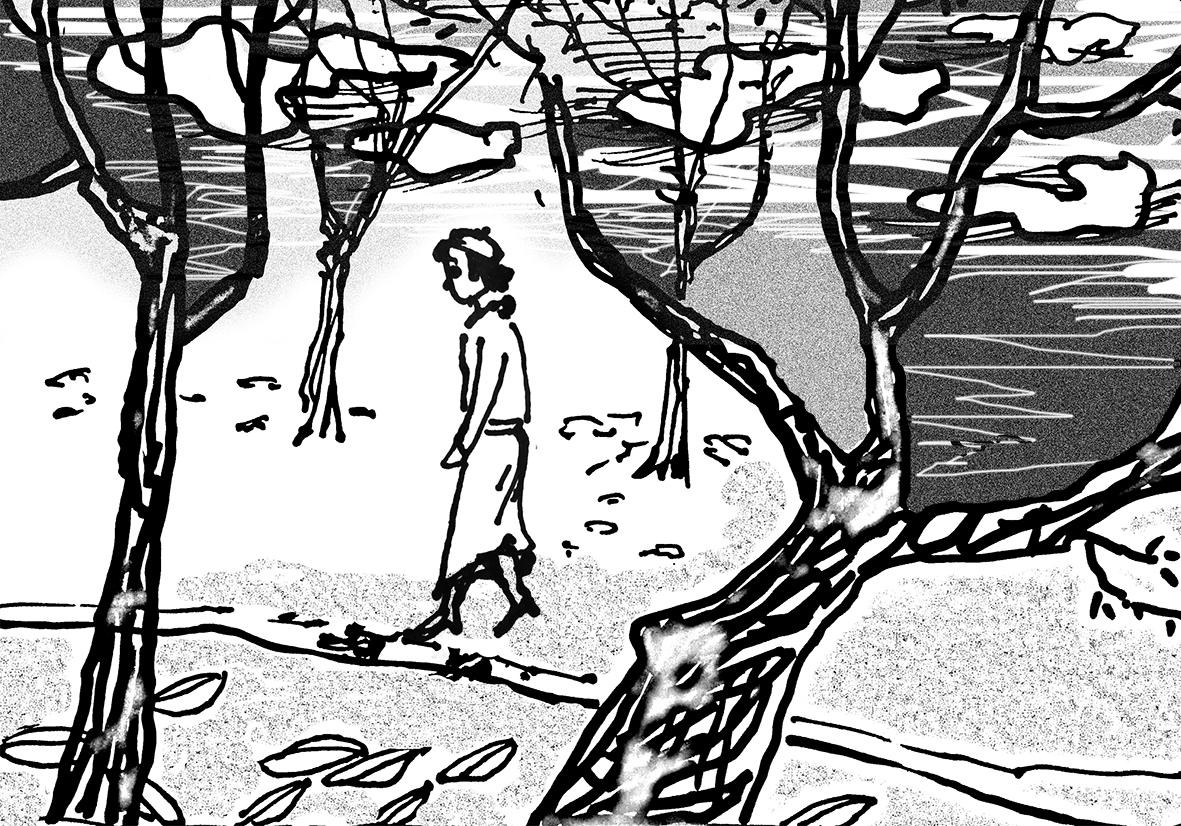 Mây trắng tháng Ba